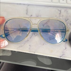 Michael Kors Blue Frame Sunglasses